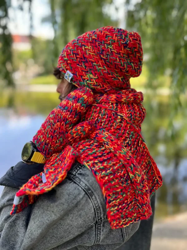 GLOWNE Meska czapka handmade bez pompona 1