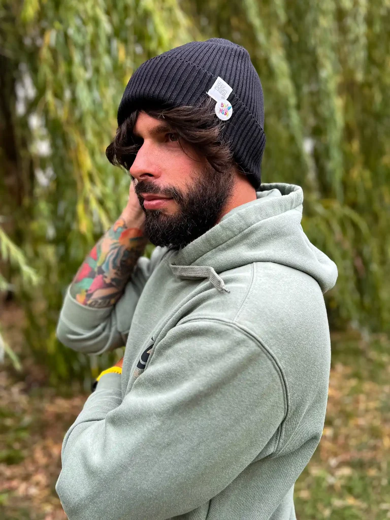 Meska bawelniana beanie – prostota i styl