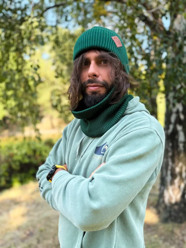 bawelniana beanie zielona scaled 1