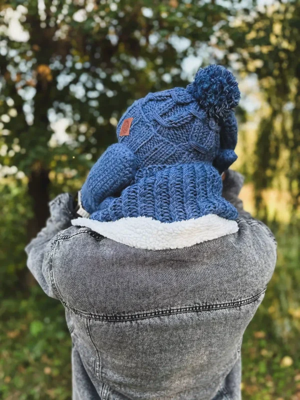 Męska czapka MERINO Euforia "Ciemny niebieski" 14 beanie meska 1 scaled 1