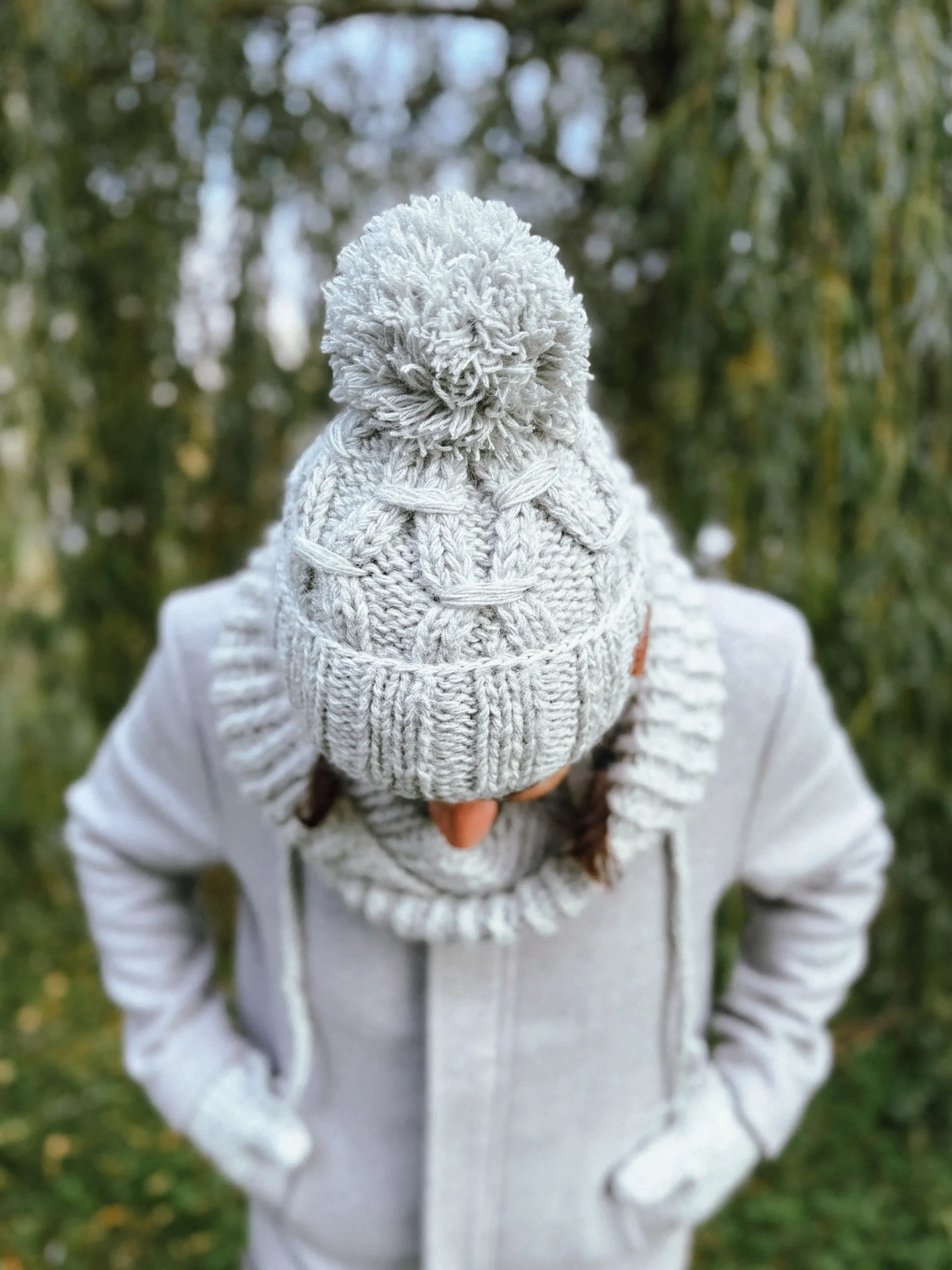 Męska czapka MERINO Euforia "Wybielony szary" 170 beanie meska 2 scaled 1