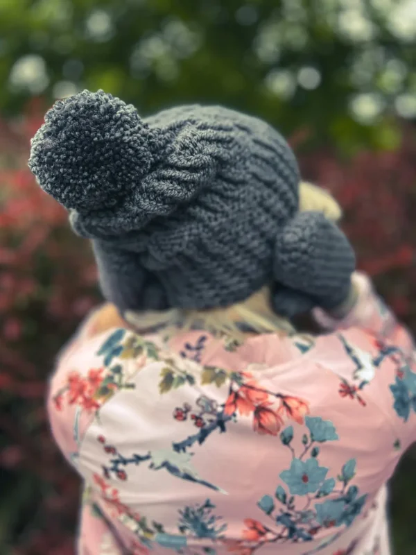 ciepla czapka z welny merino