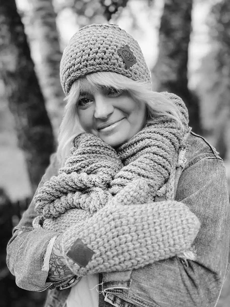Rękawiczki handmade na zamówienie 33 cieple rekawiczki na zime
