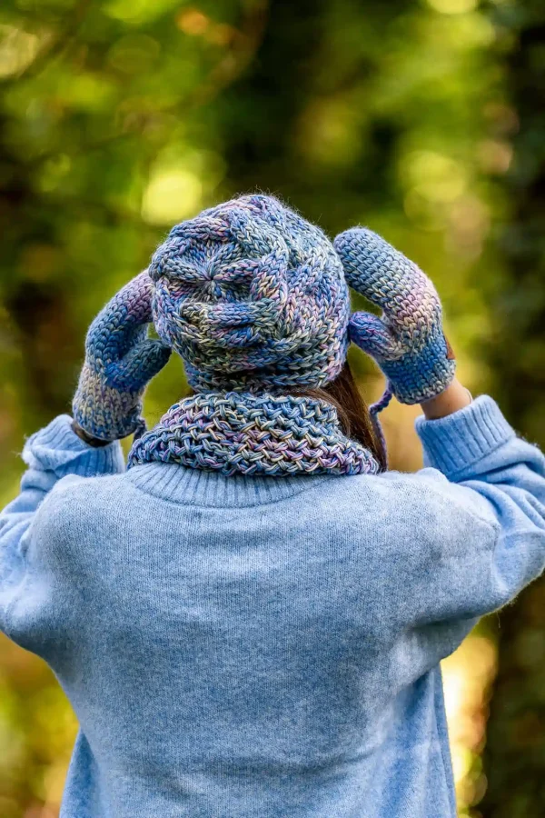 czapka kolorowa merino