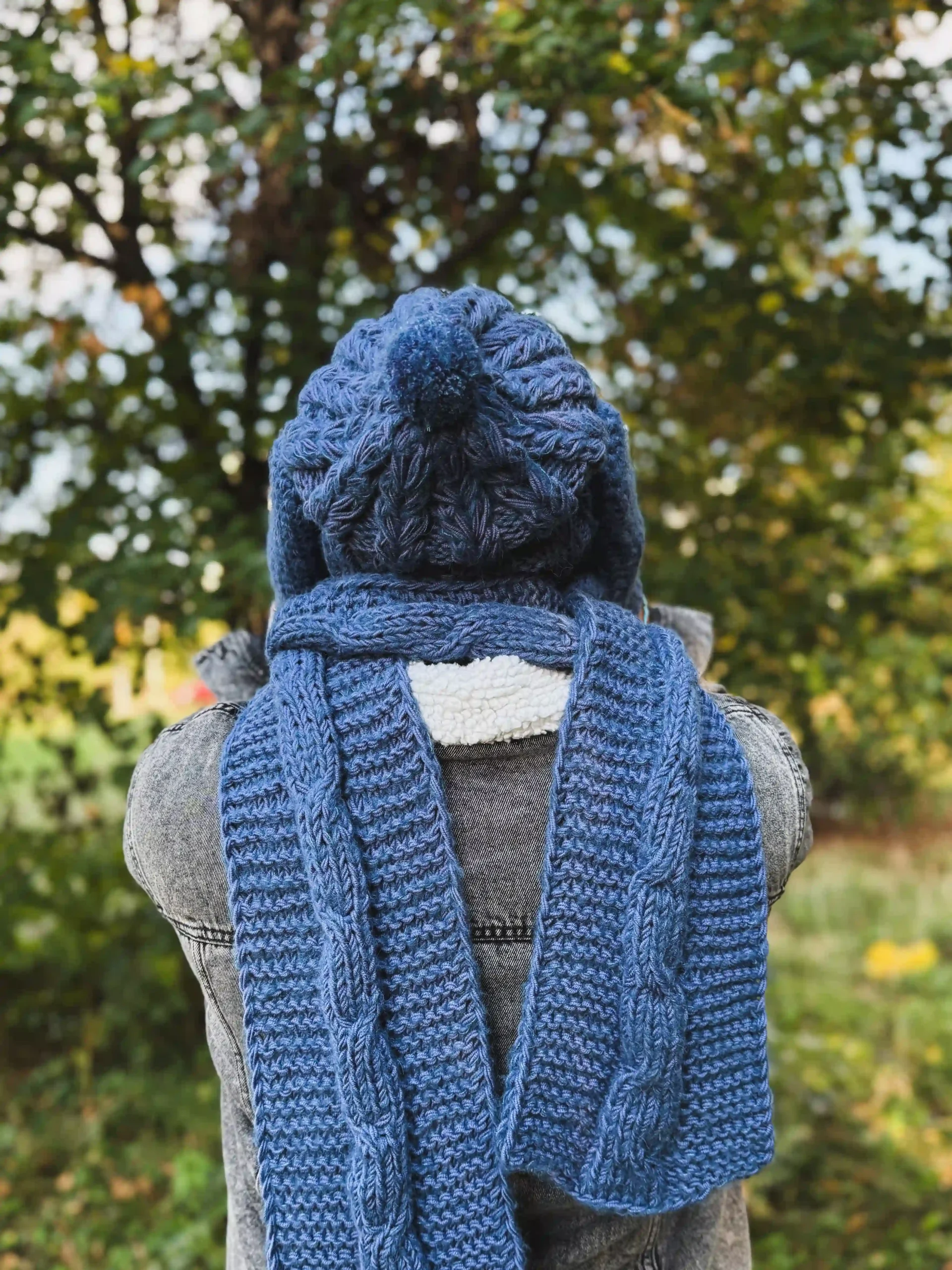 Męska czapka MERINO Smile "Ciemny niebieski" + podszewka JEDWAB 28 czapka meska merino 1 scaled 1