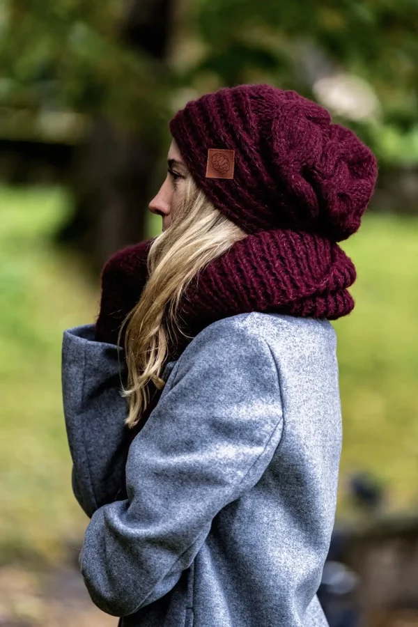 Czapka MERINO This is it "Bordo" 8 czapka na zamw