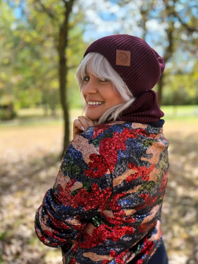 czapka slouchy bordo bawelna scaled 1