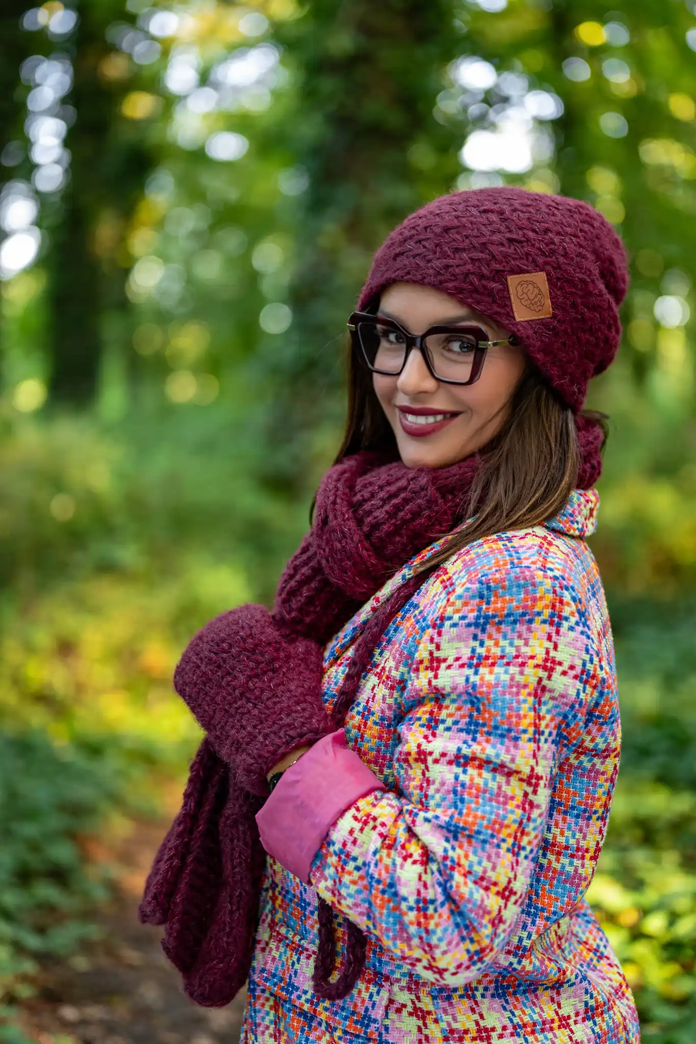 Czapka MERINO Explorer "Bordo" 1 czapka zimowa merino bordo