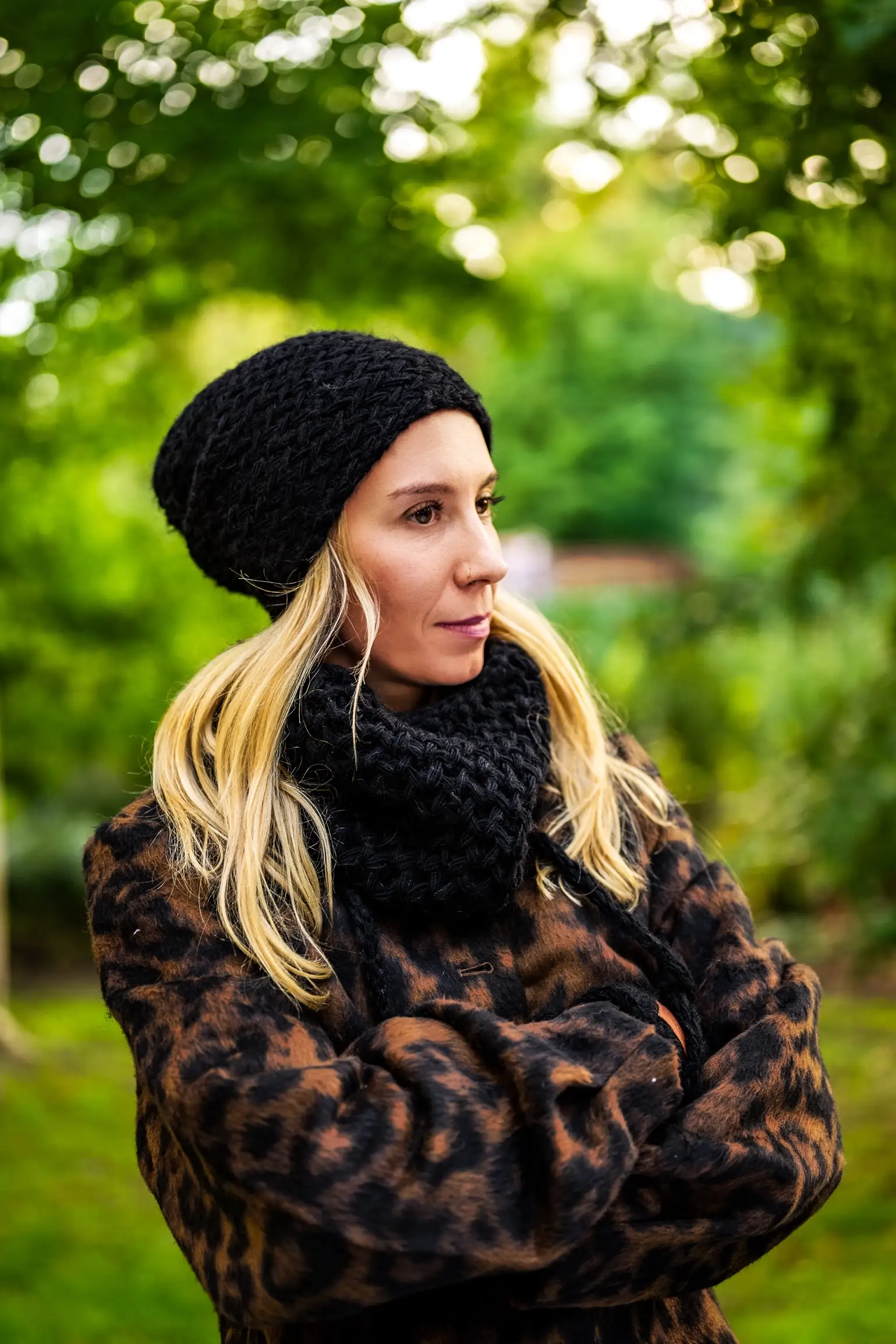 Czapka MERINO Explorer "Czarny" 1 czarna czapka zimowa merino