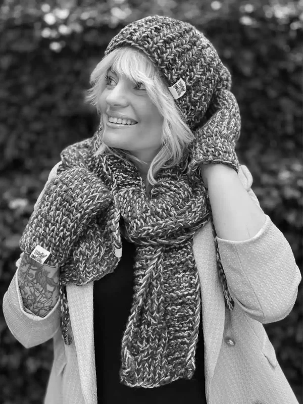 dlugi szal wiazany handmade