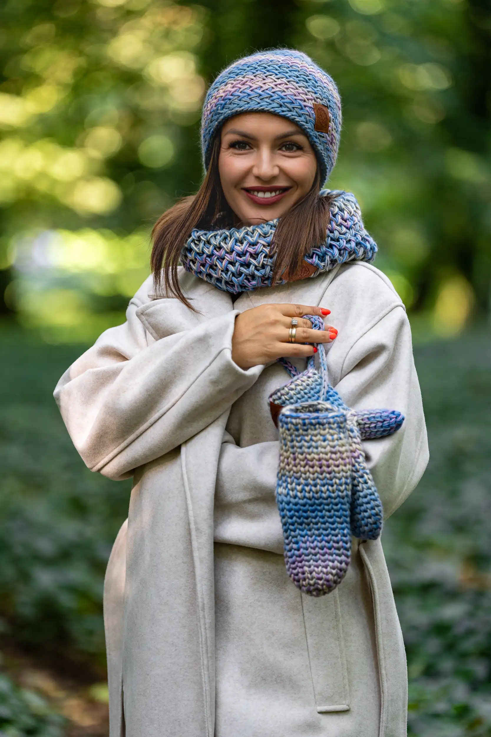 Czapka MERINO 100% Explorer "Pastele" 84 kolorowy zestaw merino