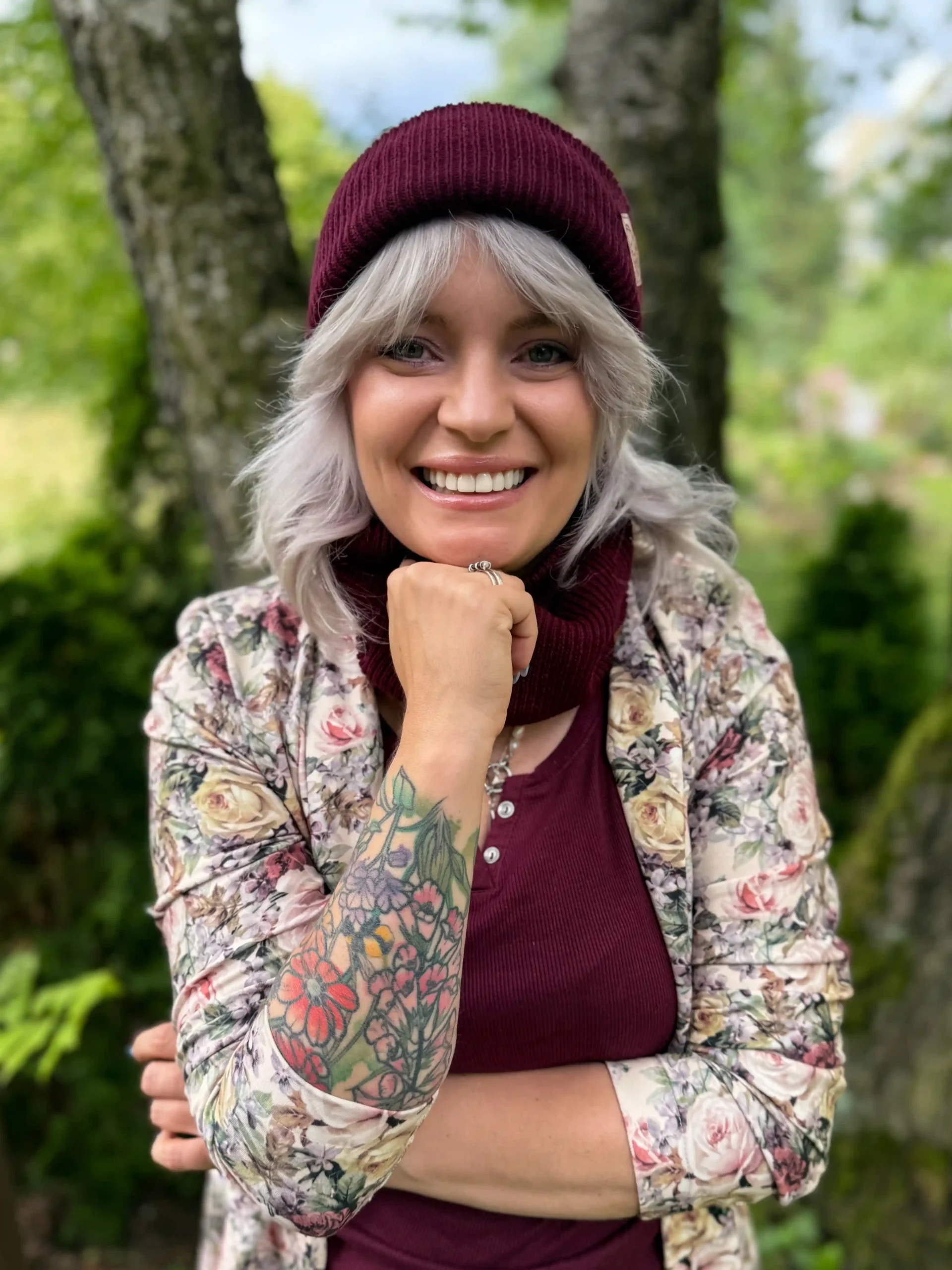 Zimowy BUFF "Bordo" 82 komin jesienny bordo scaled 2