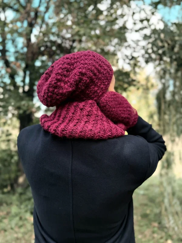Męski komin MERINO "Bordo" 9 komin meski bordo merino scaled 1