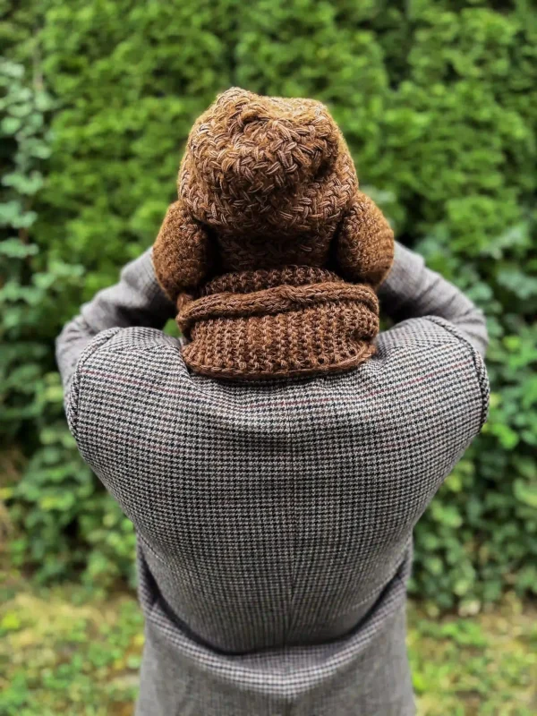 Męska czapka MERINO Explorer "Brąz" 13 meska zimowa czapka z merynosa scaled 1