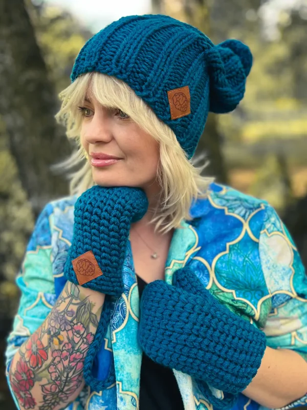 modne akcesoria zimowe handmade