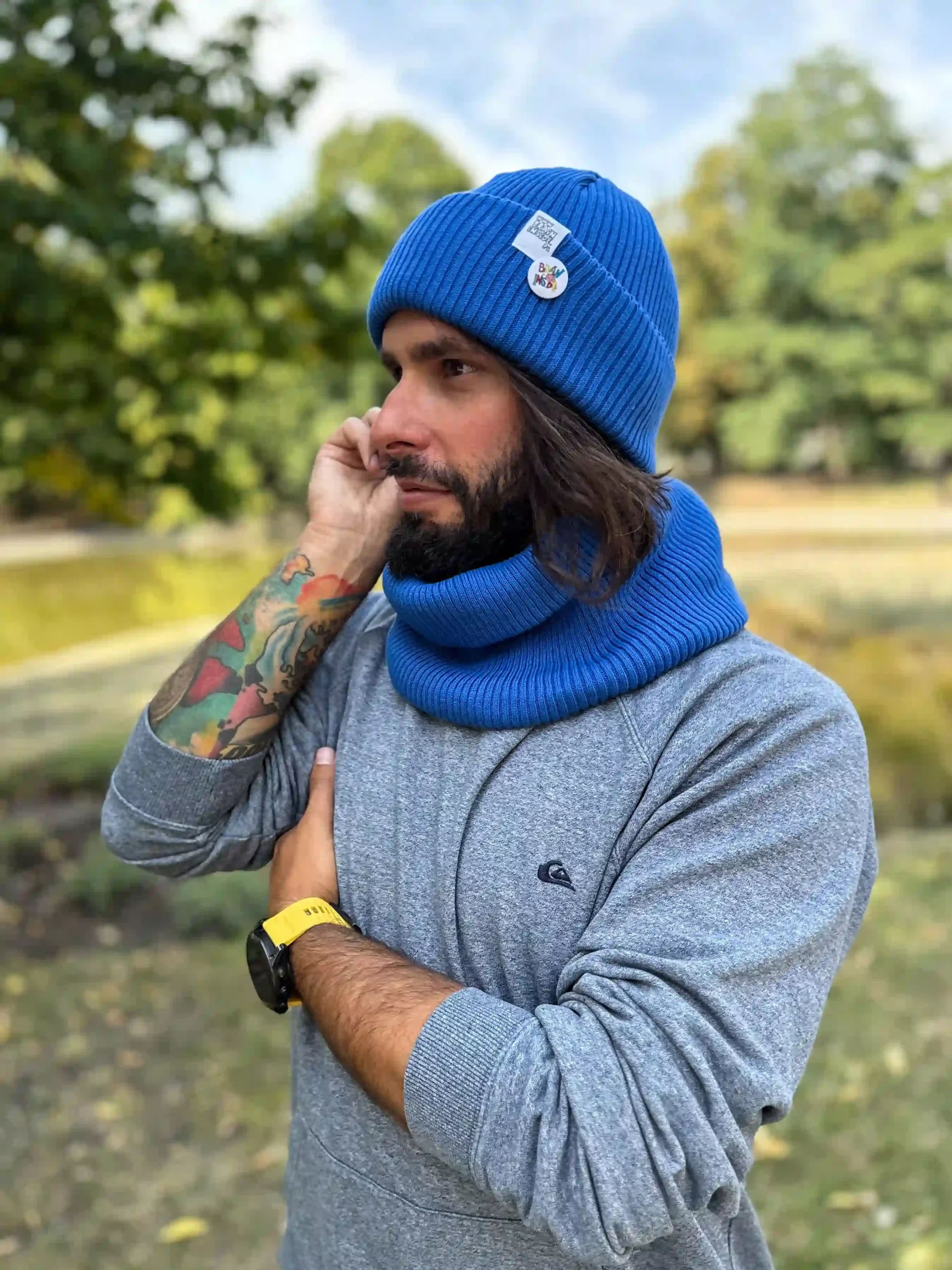 niebieska beanie bawelna scaled 1
