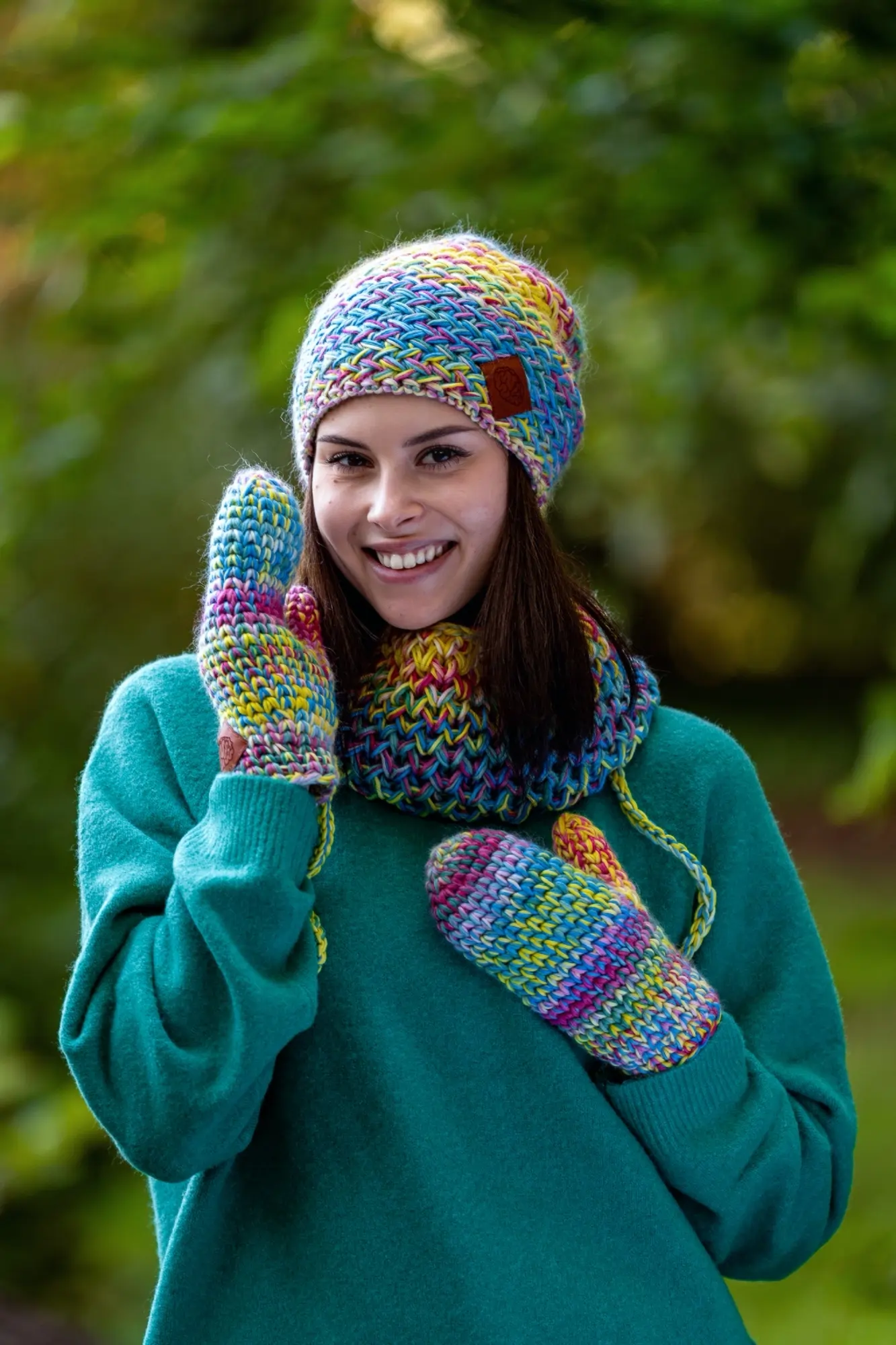 Czapka MERINO 100% Explorer "Cukierki" 49 producent czapek zamowienia firmowe