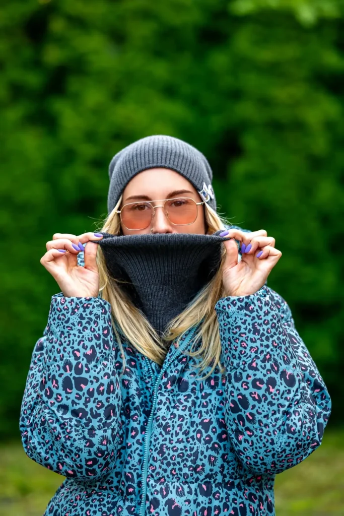 merino czapka komin