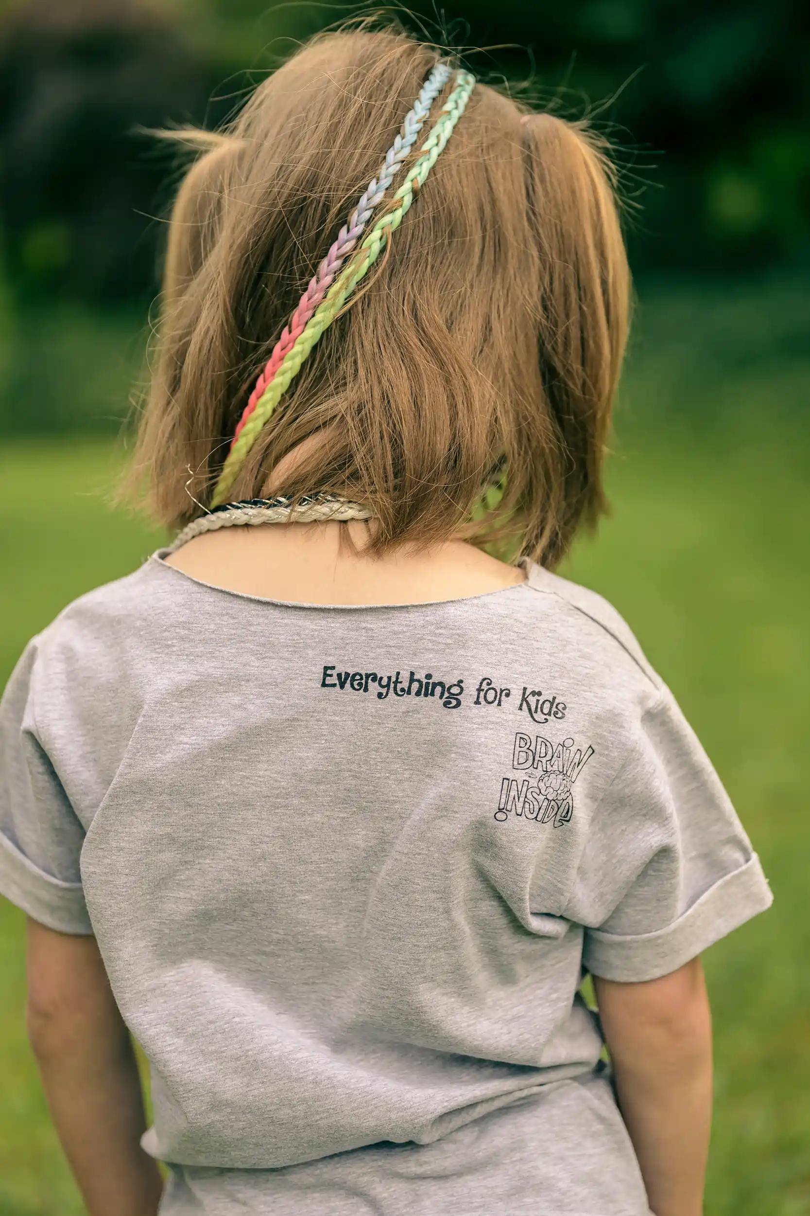 Bawełniana koszulka dla dziecka "Addicted to Mommy" 88 koszulka dla dziewczynki