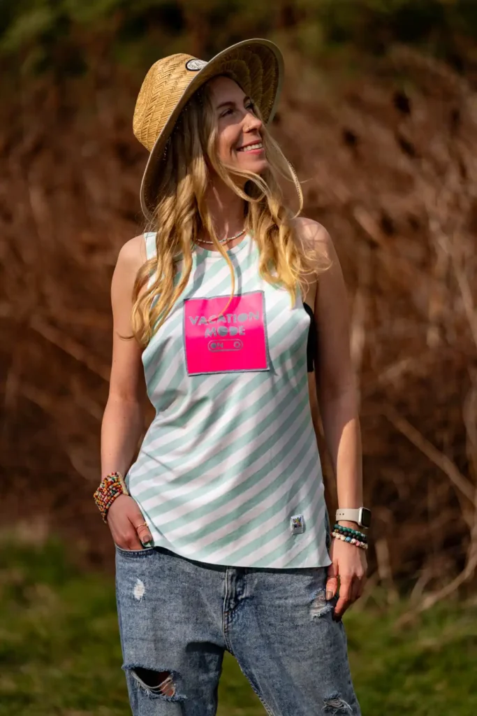 tank top na wakacje